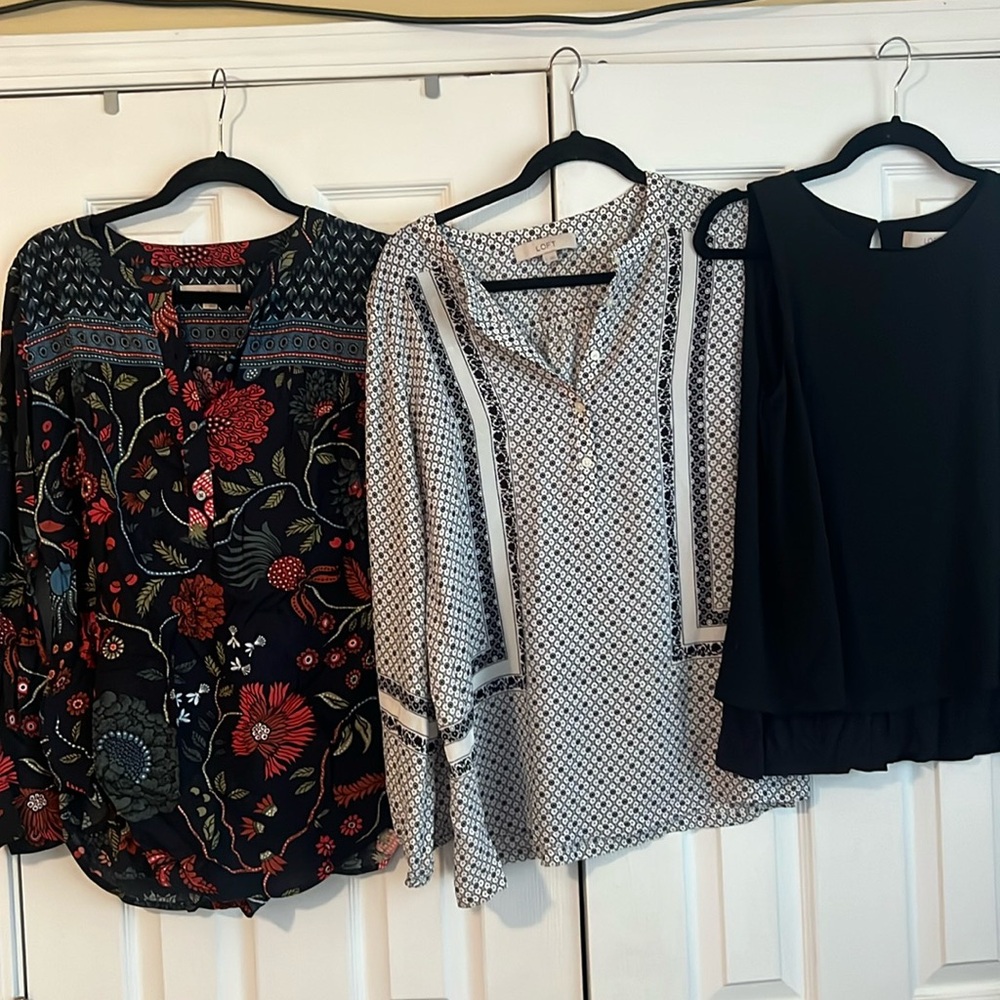 Various Loft Size Small Blouses - image 1